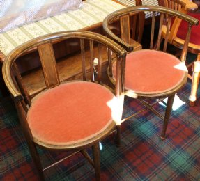 Pair opf Tub Chairs - SOLD