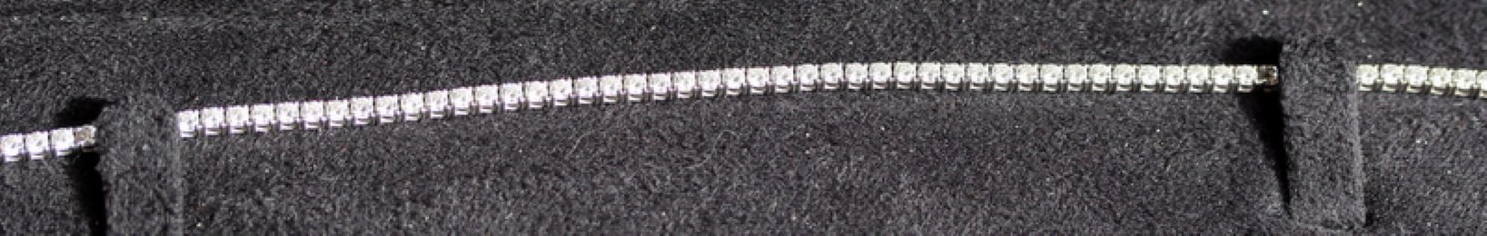 18ct Gold & Diamond Tennis Bracelet - SOLD