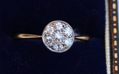 18ct Gold,Diamond Ring c1920 (RESERVED) - SOLD
