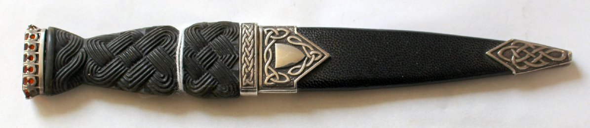 Silver Mounted Sgian -Dubh