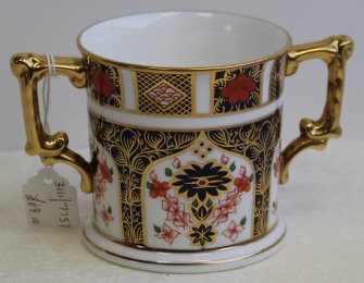 Crown Derby Loving Mug