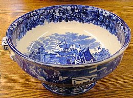 Footed Wedgewood Bowl