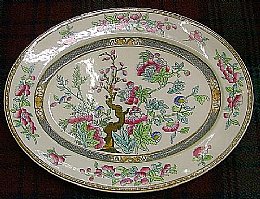 Wedgewood Indian Tree Ashet C1860