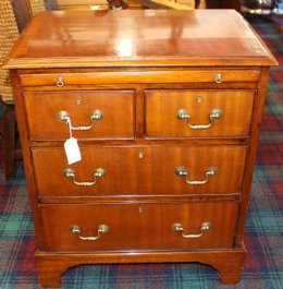 Small 19th cent Mahogany Chest