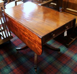 19th cent Mahogany Pembroke Table - SOLD