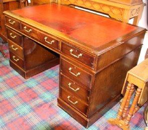 Early 20th cent Mahogany Desk