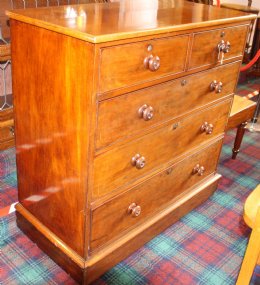 Large Mahogany Chest