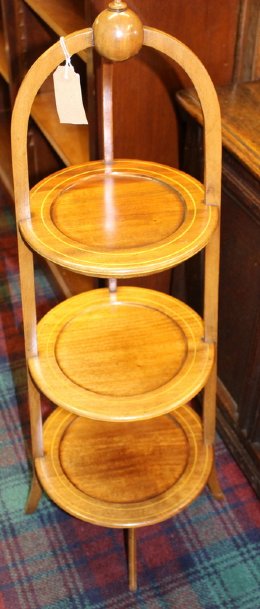 Mahogany Cake Stand