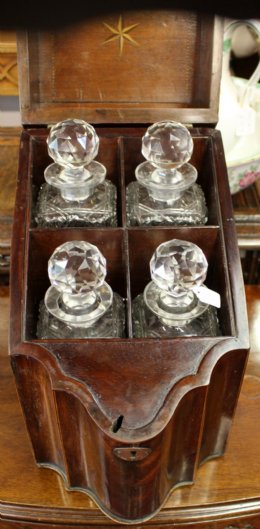 Mahogany Decanter box - SOLD