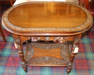 Mahogany Marriage Table