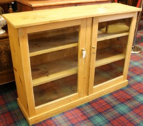 Pine Bookcase / Cupboard