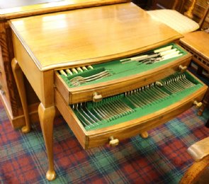 Silver Plated Canteen of Cutlery  - SOLD