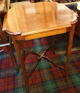 Square Mahogany Table