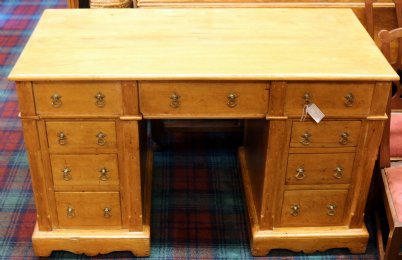 Stripped Pine Desk