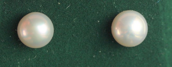 14ct gold Pearl Earrings