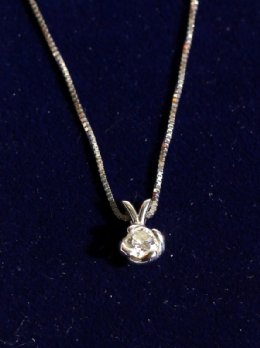 18ct Gold,Diamond Pendant