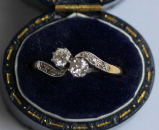 18ct Gold,Diamond Ring C1920