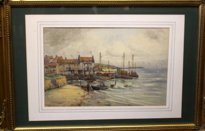David Martin 1887-1925 Largo Harbour (Fife)
