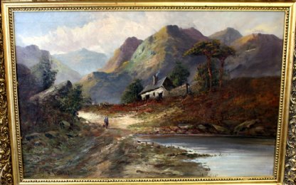 Highland Croft- Oil- W Richards