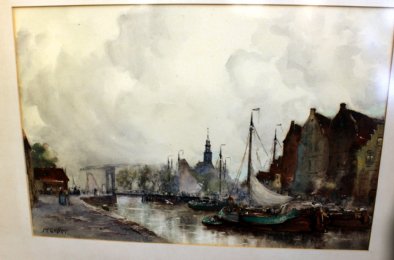 John Ernest Aitken - Dutch Scene