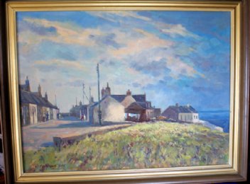 Oil-Auchmithie,Angus- J Henderson