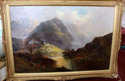 Oil Painting -Glen Shiel,Wester Ross