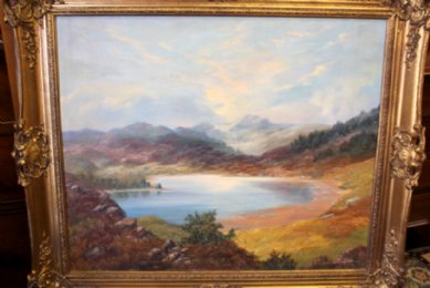 Prudence Turner Painting -Loch Awe