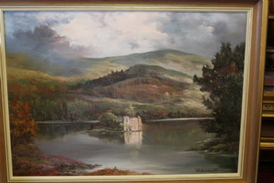 Prudence Turner Painting - Loch-an-Eilan
