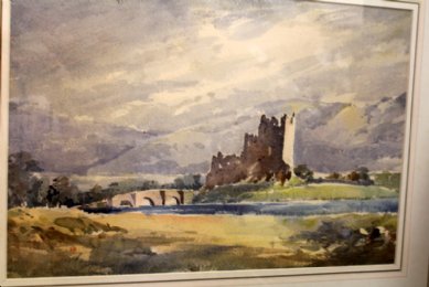 Watercolour "Eilan Donan Castle"