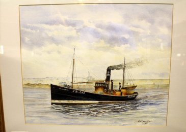 Watercolour, Geo Campbell, Portnockie