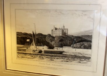Wm Danielle print of Dunrobin Castle