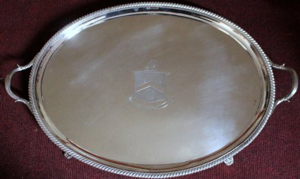 Large Silver Tray