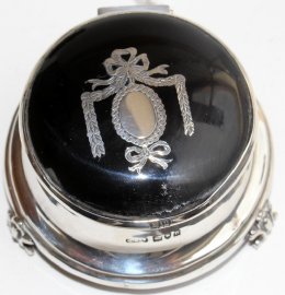 Silver & Tortoiseshell Trinket Box