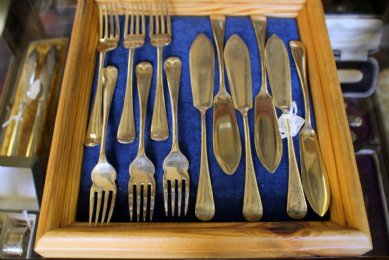 Silver Fish Knives & Forks