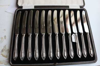 Silver Handled Afternoon Tea Knives