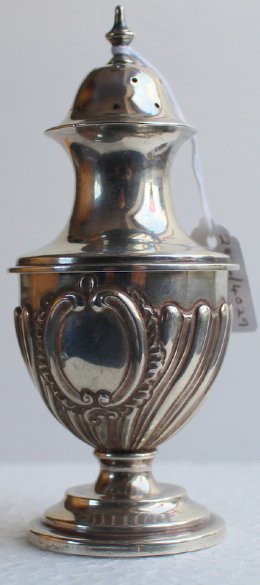 Silver Pepper Pot