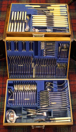 Silver Plated Canteen of Cutlery