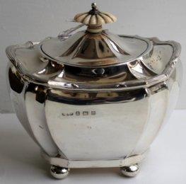 Silver Tea Caddy